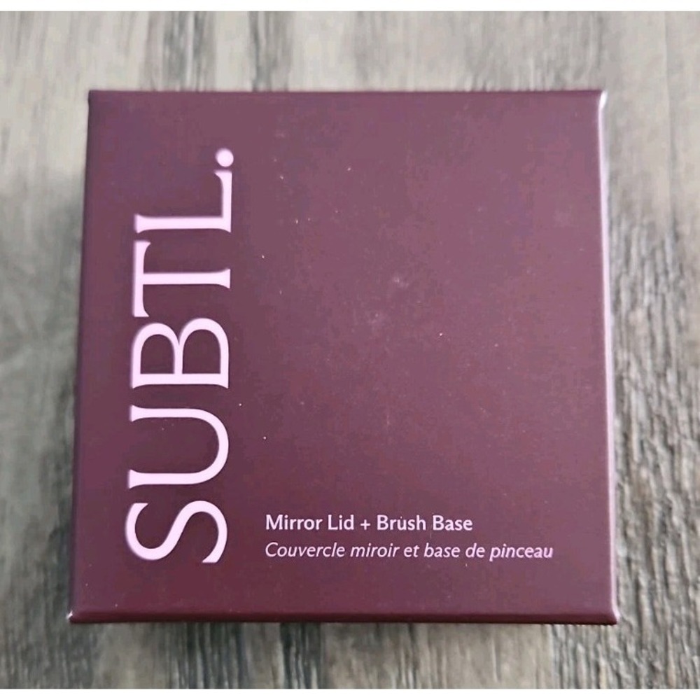 SUBTL Makeup Mirror Lid + Brush Base